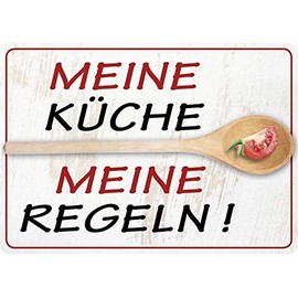 Meine Küche Meine Rugeln PC302/186 Tin Card 10 x 15 cm