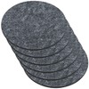 Rosenstein & Söhne Felt Pads: Set of 6 Washable Universal