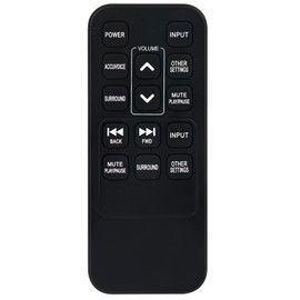 Replacement Audio Soundbar Remote Control Compatible with ZVOX Accuvoice Sound Bar TV Speaker AV257 AV200 AV203 AV357 AV157 AV120 AV355 SB380 SB500 SB700 SB400