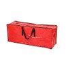 LinaLife Red Waterproof Material Christmas Tree Storage Bag Fits 7.5