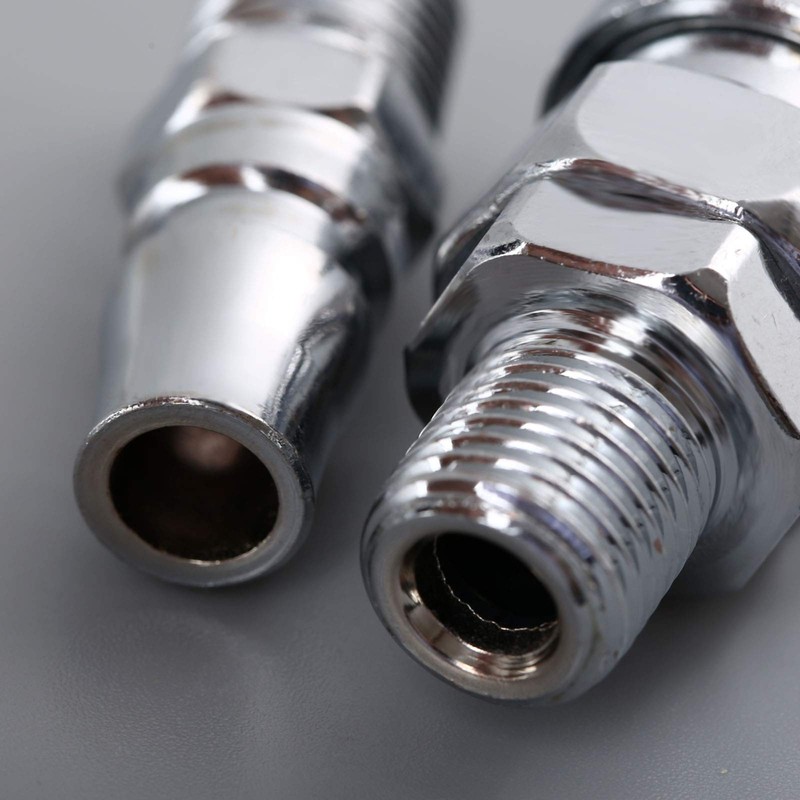 Air Line Hose Fittings 1/4" BSP Male Thread Quick Release