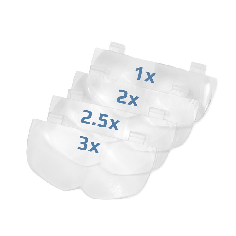 Carson Pro Series MagniVisor Deluxe Head-Worn LED Lighted Magnifier with