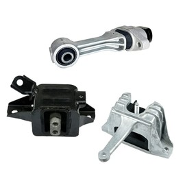 OMNI5 K3490 Engine Motor & Transmission Mount Kit 3pc Compatible with Fits 2017-2020 Kia NIRO 1.6L Full/Plug-in Hybrid | A71210 GP10136 A71207