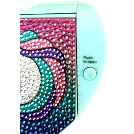 Claire’s New Claires Heart Blue Sparkle Princess Unicorn Lipgloss Makeup Kit Present Gift