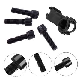 Bicycle Stem Screws, Wanfoou 15 Pieces Bicycle Stem Screw, Bicycle Handlebar Bolts, Fixed Screws for Bicycle Stem, Bicycle Bolt for Mountain Bikes Road Bike (M5x20mm)