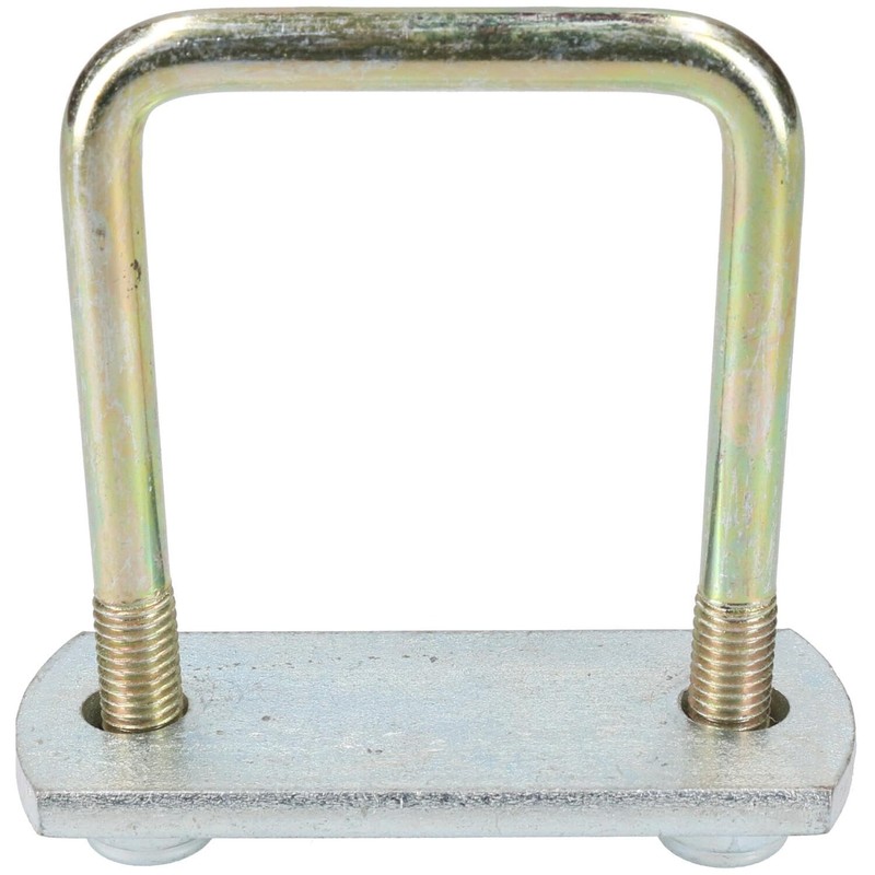 2 Pack M10 60mm x 90mm U-Bolt N-Bolt with Plates