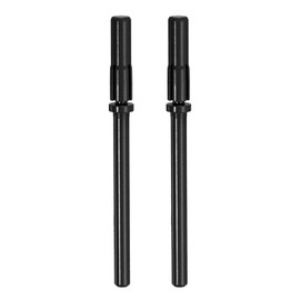 HARFINGTON Small Mandrel Bit for Sanding Band Nail Drilling, 3mm (1/8") Mini Stainless Steel Nail Sander Drill Bit for Electric Drill File Machine, Manicure Nail Tool, Black