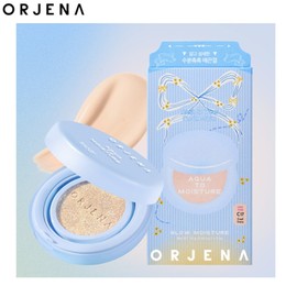 ORJENA Aqua To Moisture Cushion 14g*2ea, Shade:C21 Cool Vanilla