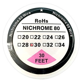 Youthshare Nichrome 80 Wire 10m Spool 30G AWG