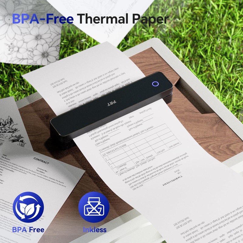 iDPRT MT610 Thermal Printer Paper 8.5 x 11 for MT610