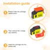 LeciRoba 202 Ink Cartridges Replacement for Epson 6000, 6005, 6100,