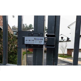 Supreform Universal 12VDC(NOT 24VDC) Outdoor Automatic Electric Gate Lock for Swing Gate Opener Operator Automatic Gate Openers, Fail Secure Gate Lock, UL Listed Cable