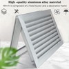 Door Vents for Interior Doors Two Sided, 20” x 12”