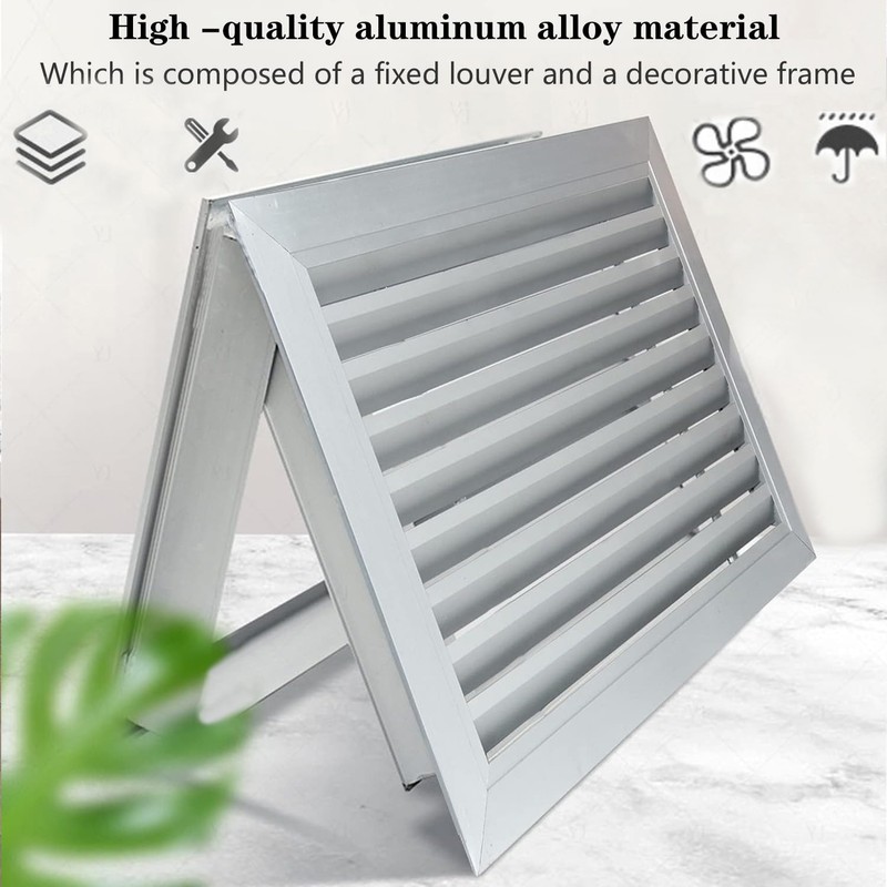 Door Vents for Interior Doors Two Sided, 20” x 12”