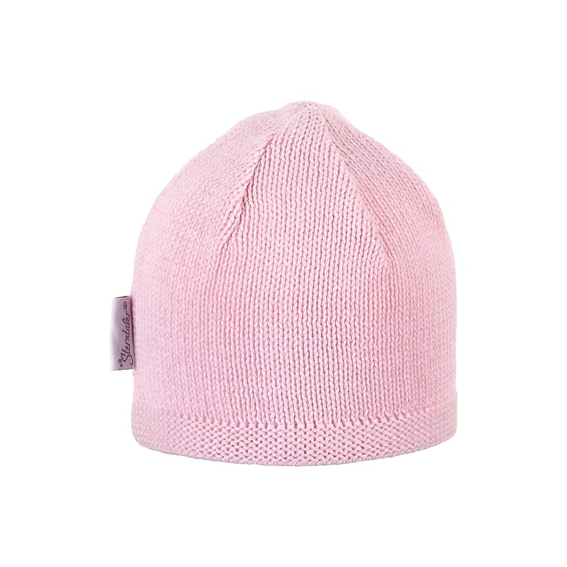 Sterntaler Strickmütze für Mädchen, Alter: 5-6 Monate, Größe: 43, Rosa