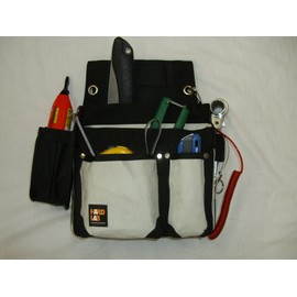 Kozuchi Hard Lab HL-306W Temporary Frame Nail Bag with Ink Point Case, White