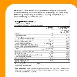 One A Day Multivitaminico + Probióticos Para Niños 60gomitas
