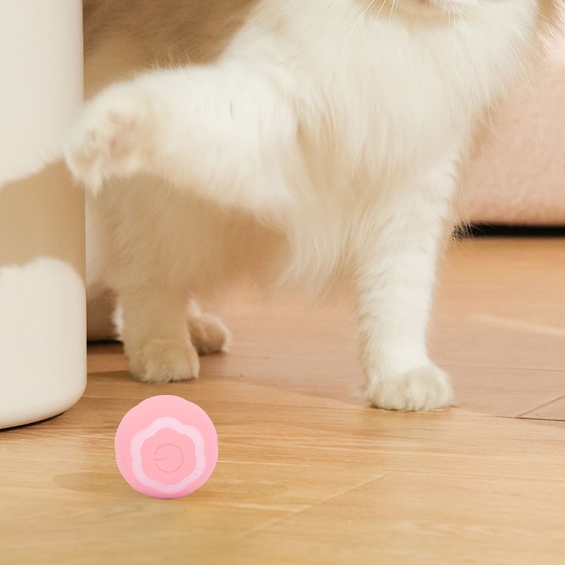 Smart Interactive Cat Ball Toy Automated Rolling 360 Degree Rotating