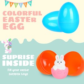 SULOLI Easter Hunt Kit,24PCS Easter Egg Hunt Toys Easter Fidget Toys Mini Toys for Easter Egg Hunt Easter Egg Fillers for Kids Class Easter Gifts