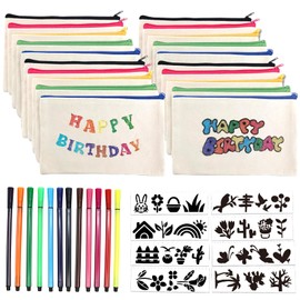 Idota Fabric Pencil Case, 20 pieces., Blank