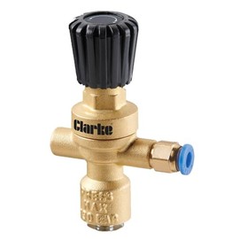 Clarke WGR1 MIG Welding Gas Regulator, Brass Construction