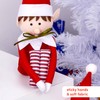 The TWIDDLERS 3 Sitting Gnome Figures for Christmas Made of