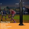 Heavy Duty Basketball Pole Pads, Fits 3" x 3", 3.5"x