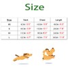 DERUILA Small Dog Clothes Dog Sweater Pet Winter Clothes for