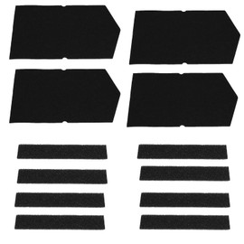 Filter Sponge Set Compatible with Miele 6057930 + 9688381 9688380 T8000 T9747 T9767 T8627 T8926 T 8927 WP Eco Heat Pump Condensate Dryer Sponge Filter Base Filter Post Motor Filter (Set of 4)