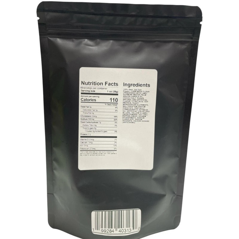 MOO RICO Red Flamin hot Moo Rico carne seca beef