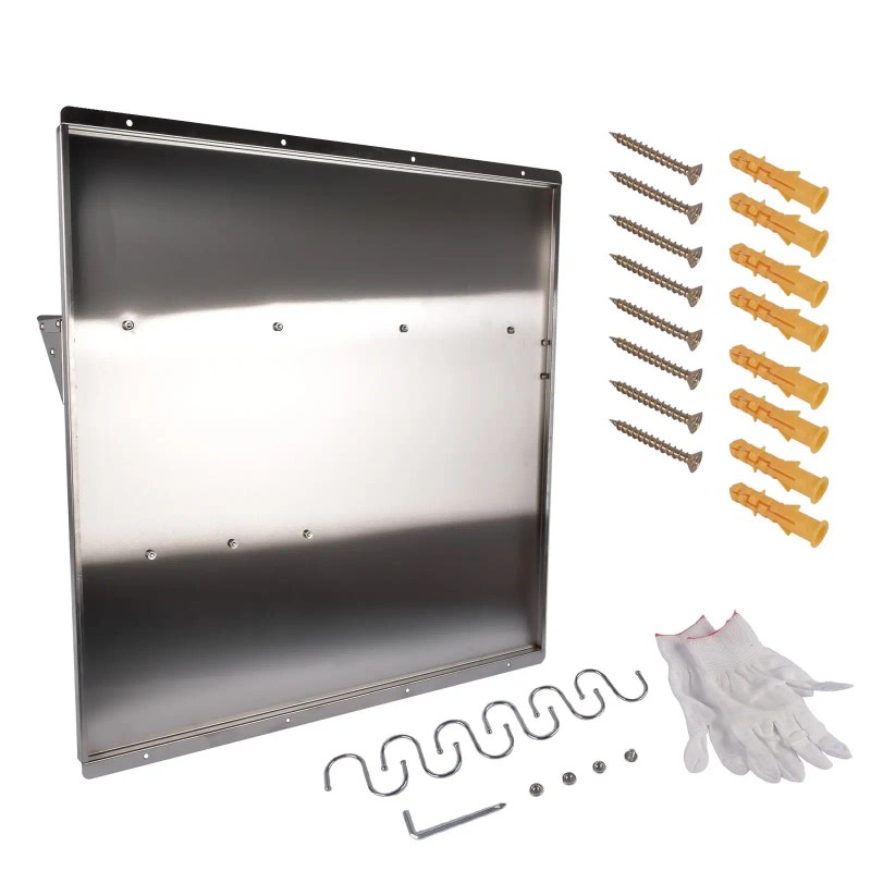 29.5 X 29.5 Inch Stainless Steel Range Hood Wall Shield