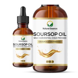 Premium Natural Soursop Oil - Huge 100ml - Cold Pressed/Unrefined -UK poduced-Organically & Ethically sourced from South America - No added ingredients or dilutions. MHRA Certified & Vegan