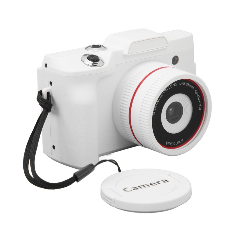 Digital Camera HD 16MP White Color Multi Axes Stabilization Smart