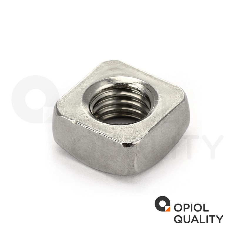OPIOL QUALITY® Square Nuts DIN 557 M8 Made of Stainless