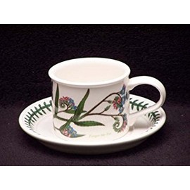Portmeirion Botanic Garden Cup & Saucer Drum-Forget-Me-Not