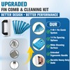 8 PCS Air Conditioner Fin Cleaner Kit, 2-in-1 AC Fin
