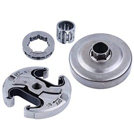 Hippotech Sprocket Drum and Clutch Fits for Husqvarna 340 345 350 445 450 Chainsaw