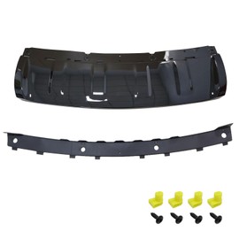 Sekeseauto Glossy Black Front Bumper Plate Cover Fit for Land Rover Range Rover Sport 2018-2022 L494 Sport 2018 Replace# LR109870 LR099367 Towing Eye Protector