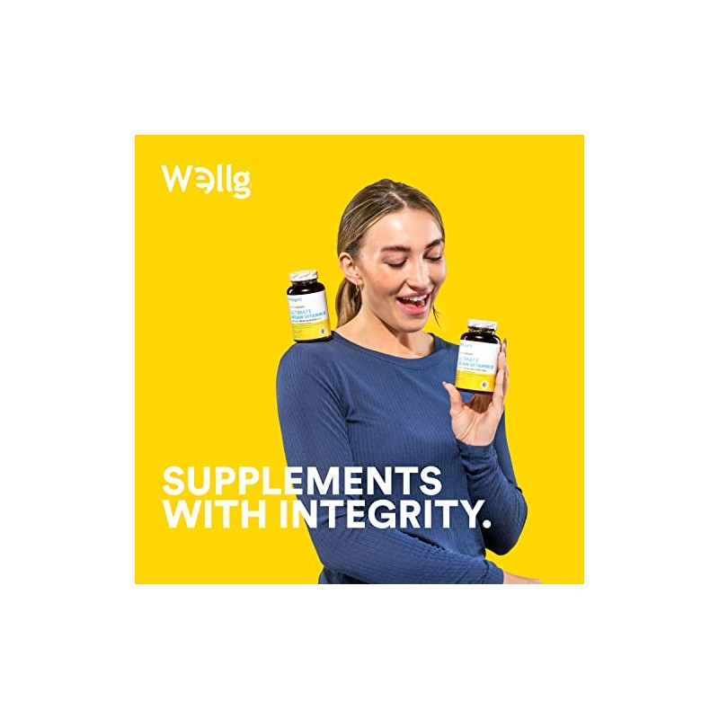 Vegan Vitamin D3 High Strength 3000 IU Capsules by Wellgard,