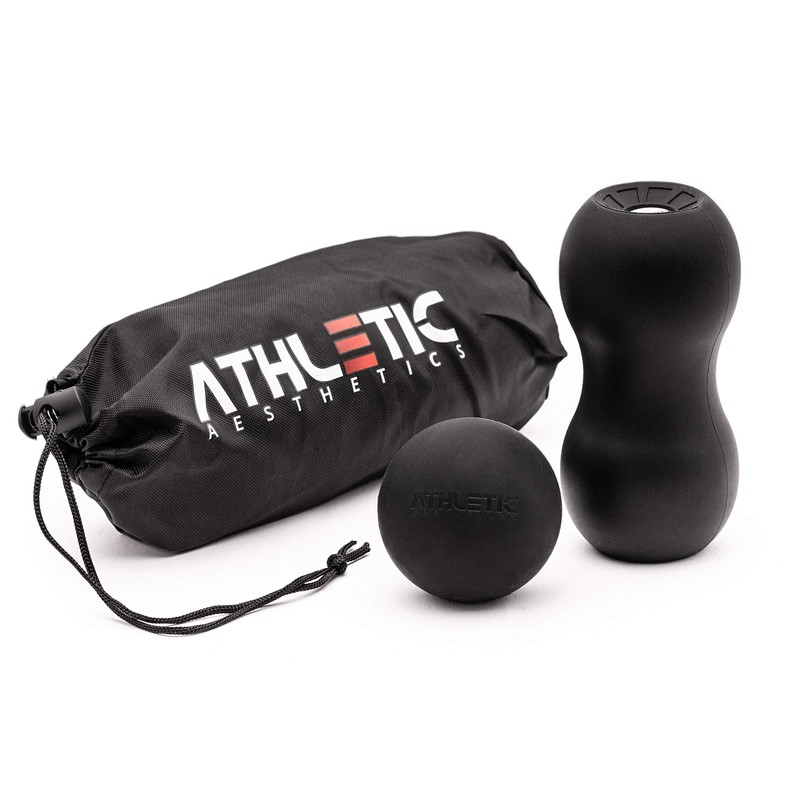 ATHLETIC AESTHETICS Premium Massage Ball Set - Fascia Ball/Duo Ball