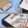 ZEEYUAN 12x12inch Travel Adventure Archive Box Life in a Box