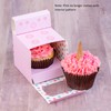 Bun in the Oven Cupcake Boxes for Baby Shower Favor,