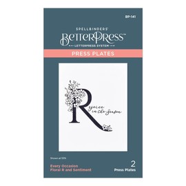 Spellbinders Press Plate, Metal, One