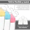 Cuchara Alimentadora para Bebés Dispensador de papillas de Silicona Flexible