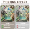 YCUCUEI 7x5ft Fabric Rainforest Themed Jungle Safari Photography Backdrop