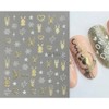 (Optional 5D Christmas Volume Nail Sticker A (598))5D Christmas Volume Nail Sticker A / (옵션 5D 크리스마스 볼륨 네일스티커 A (598))5D 크리스마스 볼륨 네일스티커 A