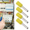 1000pcs E1008 Insulated Ferrules Terminal Copper PVC Pin Cord End