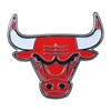FANMATS 22206 Chicago Bulls 3D Color Metal Emblem, Diecut Team