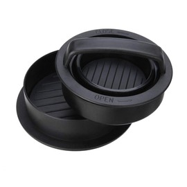 Artigee 3 in 1 Stuffed Hamburger Press - Black | Perfectly Round Patties, Stuffed Burgers & Sliders, Dishwasher Safe