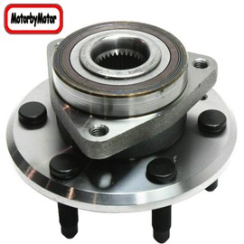 MotorbyMotor 513277 Front or Rear Wheel Bearing Hub Assembly with 6 Lugs Fits for 08-17 Buick Enclave, 09-17 Chevy Traverse, 07-16 GMC Acadia, 07-10 Saturn Outlook Hub Bearing (All Models)